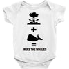nuke the whales Baby Onesie