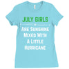 July Girls Ladies Fitted T-Shirt