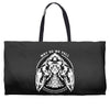 why do we fall, so we can learn to pickup ourselves up black Weekender Totes