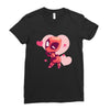 KISS ME PLEASE Ladies Fitted T-Shirt
