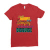 single mom's cools t shirts Ladies Fitted T-Shirt
