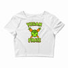 vegan pirate Crop Top