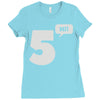 cool hi five Ladies Fitted T-Shirt