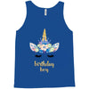 birthday unicorn family series birthday boy Tank Top