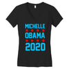 michelle obama 2020 Women's V-Neck T-Shirt