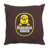 banana minion Throw Pillow