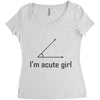 im acute girl Women's Triblend Scoop T-shirt
