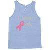 junior's breast cancer awareness i wear pink Tank Top