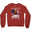 Honor Those Who Place Their Life On The Line Crewneck Sweatshirt