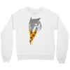pizza wolf Crewneck Sweatshirt