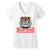 bad dog 2 Women's V-Neck T-Shirt