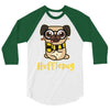 Hufflepug 3/4 Sleeve Shirt