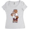 bearly awake Women's Triblend Scoop T-shirt