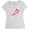 banksy psycho Women's Triblend Scoop T-shirt