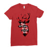 have a holly jolly merry christmas Ladies Fitted T-Shirt