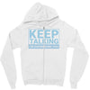 keep talking i m diagnosing you Zipper Hoodie