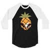 Tropical Pineapple 3/4 Sleeve Shirt
