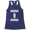 adult crayon Racerback Tank