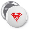 dripping blood Pin-back button