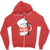 Beer Inside Zipper Hoodie
