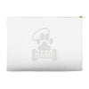 personalized paw halo Accessory Pouches