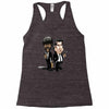 pulp fiction caricature ideal birthday gift present Racerback Tank