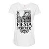 fiesta forever Maternity Scoop Neck T-shirt