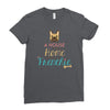 house is not a home without a frenchie Ladies Fitted T-Shirt