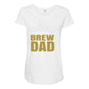 brew dad Maternity Scoop Neck T-shirt