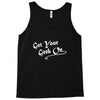 get your geek on white type tee Tank Top