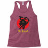 love ninja monkey banana Racerback Tank