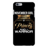 november  girl is a perfect combination of princess and warrior iPhone 6 Plus/6s Plus Case
