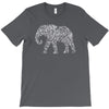 elephant filled pattern cool T-Shirt