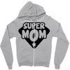 super mom Zipper Hoodie