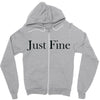just fine Zipper Hoodie