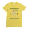 neverending christmas Ladies Fitted T-Shirt
