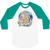 polygon bear graphic 3/4 Sleeve Shirt