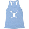 bad human Racerback Tank