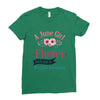 A June  Gir lLike A Flowers Ladies Fitted T-Shirt