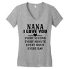 I Love You Nana Women's V-Neck T-Shirt