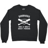diamonds are a girls best friend girls softball shirt funny women spor Crewneck Sweatshirt
