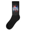 navy dad Socks