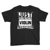 Just One More Violin I Promise Youth Tee