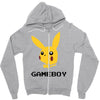 picachu gameboy Zipper Hoodie