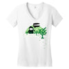 raaaarr! Women's V-Neck T-Shirt