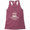 premium vintage 1989 classic perfectly aged limited edition Racerback Tank