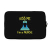 kiss a nurse Laptop sleeve