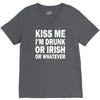 kiss me i'm drunk or irish V-Neck Tee