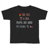 are red is red Toddler T-shirt