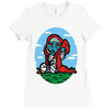 little mummra after a rough day Ladies Fitted T-Shirt